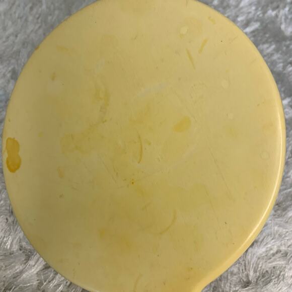 Antique 20s Mirror and Brush Set Wood Handle Hairbrush Celluoid - Picture 3 of 7